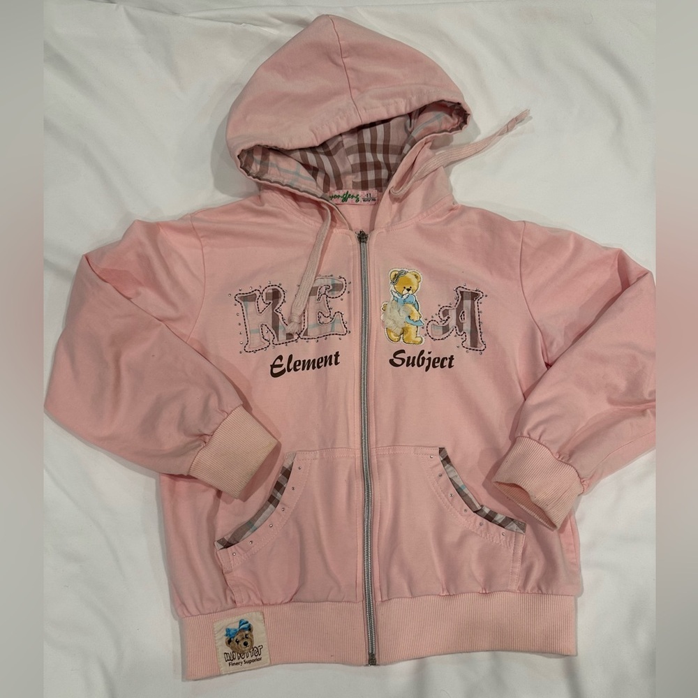 Kids Pink Hoodie